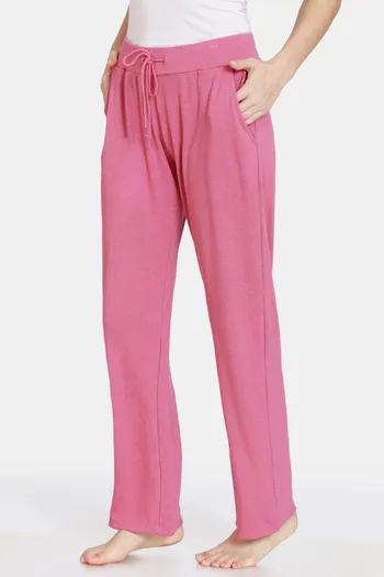Buy Zivame Ribbed Cozy Knit Cotton Loungewear Pants - Malaga at Rs.1124  online