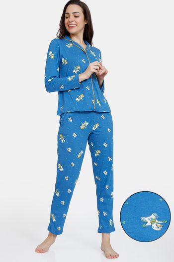 Knit Pajamas Thermal Pyjamas Womens Zivame Snowman Knit Cotton