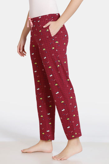 buy zivame crossword cotton pyjama rhododendron at rs 520 online nightwear online