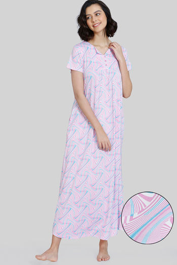 cotton polyester blend nightgown