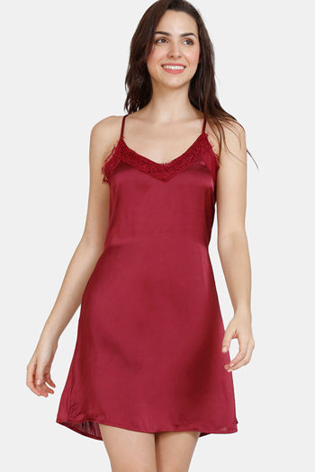 Up To 67% Off on Women's Silky Sexy Nightgown