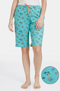 Buy Zivame Summertime Knit Cotton Pyjama - Bermuda