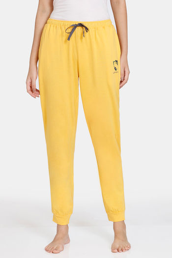 Buy Zivame Harry Potter Knit Cotton Pyjama - Citrus