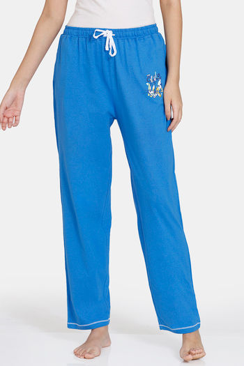 Buy Zivame Tom & Jerry Knit Cotton Pyjama - Super Sonic