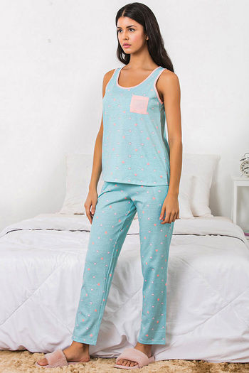 Zivame - Our Happy-Go-Sleepy Collection Has A Unique Glitter Print That  You'll Love!💓 No-Fade Technology Ensures That The Glitter Print Won't Wash  Away! Shop Sleepwear:  Or Try & Buy At A