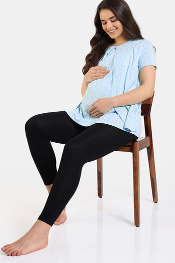 Zivame Sets : Buy Zivame Maternity Summer Thyme Knit Cotton Top