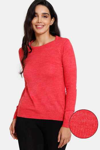 Buy Zivame Flat Knit Sweatshirt - Dubarry
