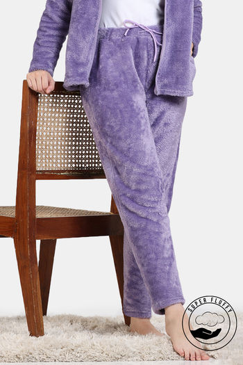 Buy Zivame Fancy Fur Knit Poly Winterwear Bottom - Daybreak
