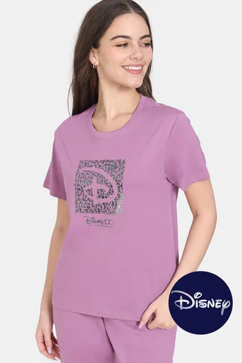 Buy Rosaline Girls Disney Knit Cotton Capri Set - Rose Violet at