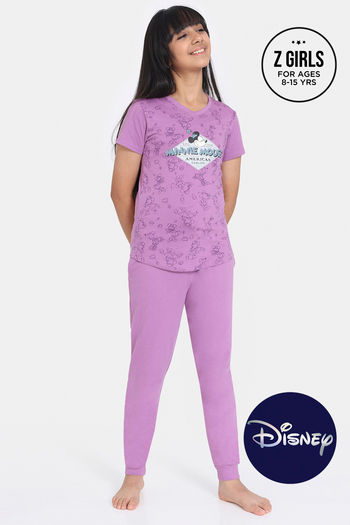 Buy Zivame Girls Disney Knit Cotton Loungewear Set Valerian at