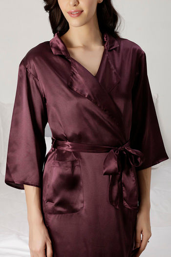 Buy Riara Womens Silky Nightdress Mini Tunic Dress Satin Robe Nighty Top  Sleepwear Night Suit Online at Best Prices in India  JioMart