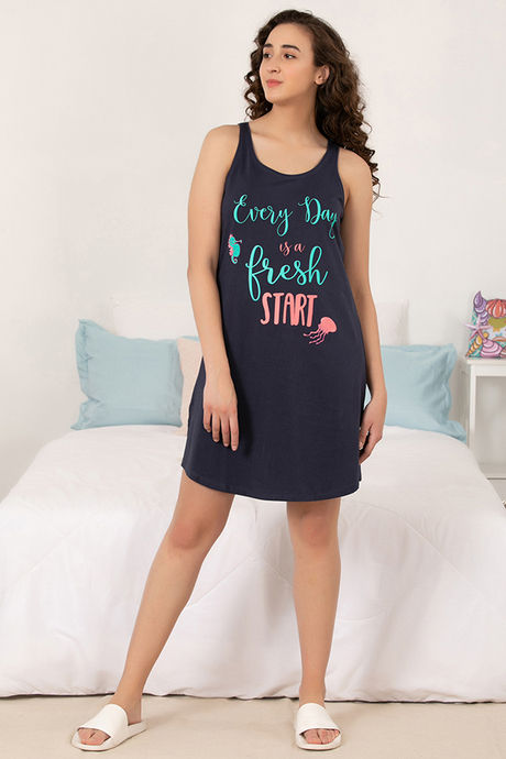 Buy Zivame Sea Life Knit Cotton Short 