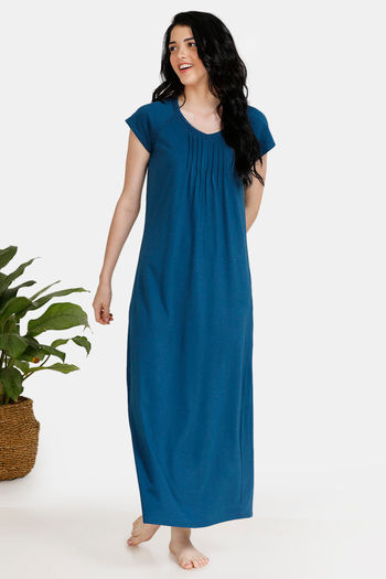 dark blue night dress