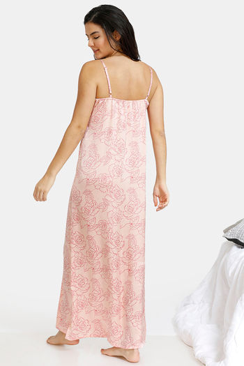 Buy Zivame Floral Fantasy Satin Full 