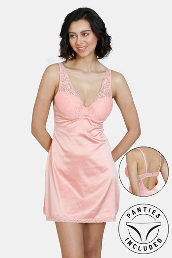 Buy Pratiharye Knee Robe Babydoll Dress Women Nightwear/Night Robe with  Bikini Set|Transparent/Sheer Jacket|Hot & Sexy Lingerie for  Honeymoon/Boudoir Outfits with Belt(Small,BLACK) at Amazon.in