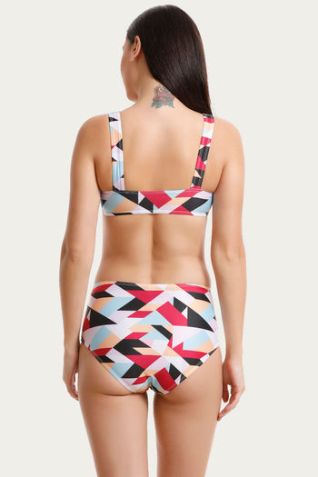 Buy Zivame Padded Bikini Set - Multi Color at Rs.898 online