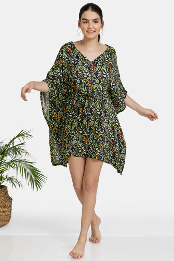 Buy Zivame Resort Printed Beach Romper 