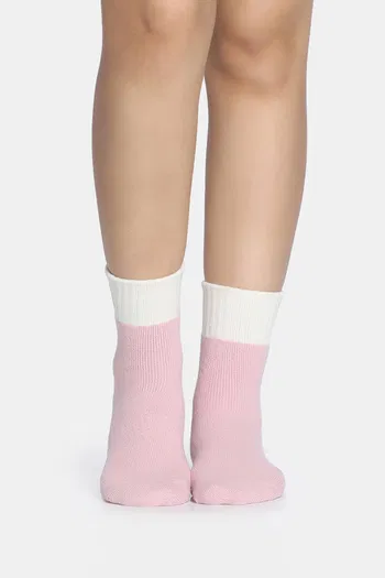 Buy Zivame Ankle Length Socks - Pink