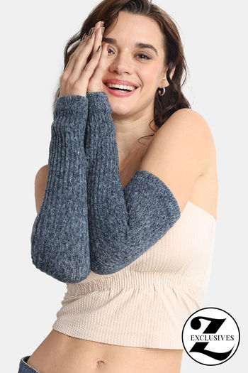 Buy Zivame Full Length Hand Warmer - Blue