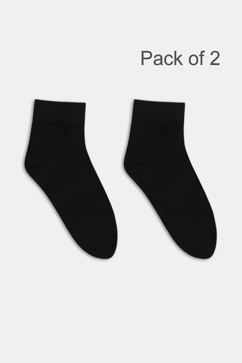 Buy Zivame Toe Seperator Socks (Pack of 2) - Black