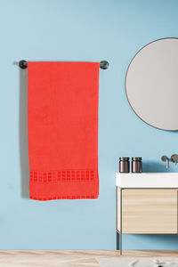 Buy Zivame Cotton Bath Towel - 360 GSM - Living Coral