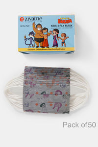 Buy Zivame Kids Premium Disposable mask (Pack of 50) - Chhota Bheem