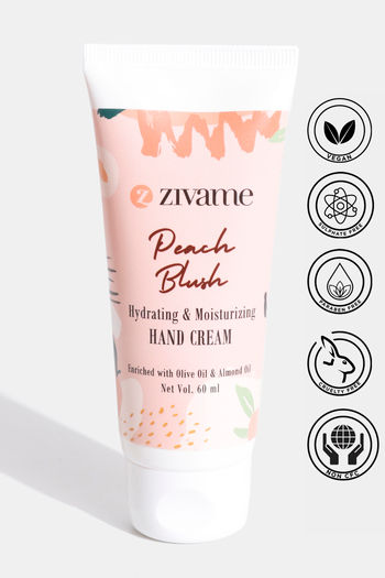 Buy Zivame Mosturizing Peach Hand Cream - 60 ml