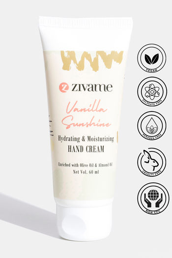 Buy Zivame Mosturizing Vanilla Hand Cream - 60 ml
