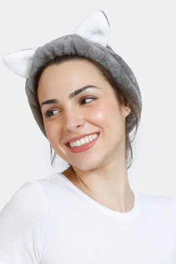 Buy Zivame Polyester Head Band - Neutral Gray