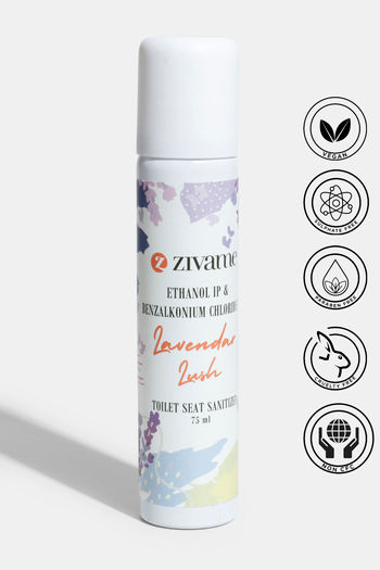 Buy Zivame Lavender Toilet Seat Sanitizer - 75 ml