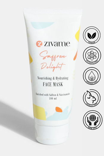 Buy Zivame Nourishing Saffron Face Mask - 100 g
