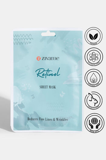 Buy Zivame Anti Ageing Retinol Face Sheet Mask