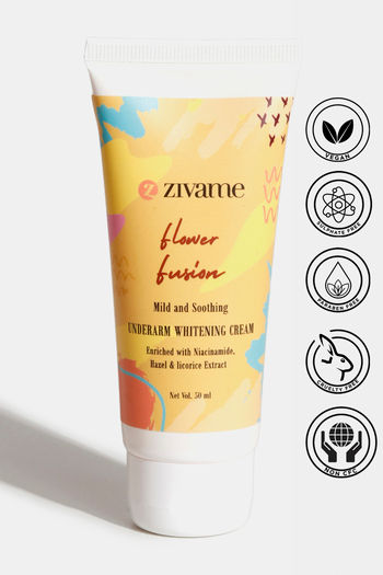 Buy Zivame Brightening Flower Underarm Cream - 50 ml