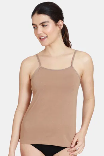 Buy Zivame Knit Cotton Camisole - Skin