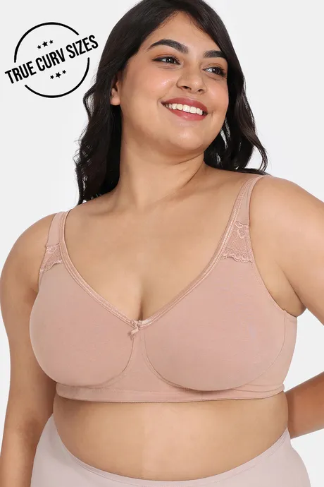 Women Plus Size ( 40 TO 50 ) Heavy Bust Full Coverage Non-Padded,Non Wired  Pure Cotton