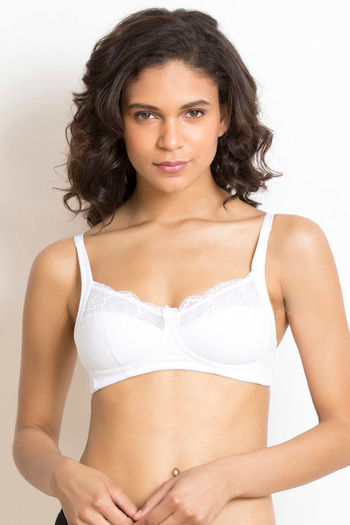 Buy Zivame Priority Single Layered Non Wired Full Coverage Minimiser Bra-Skin  at Rs.625 online