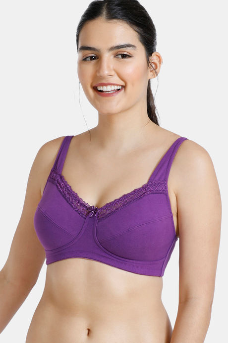purple bra