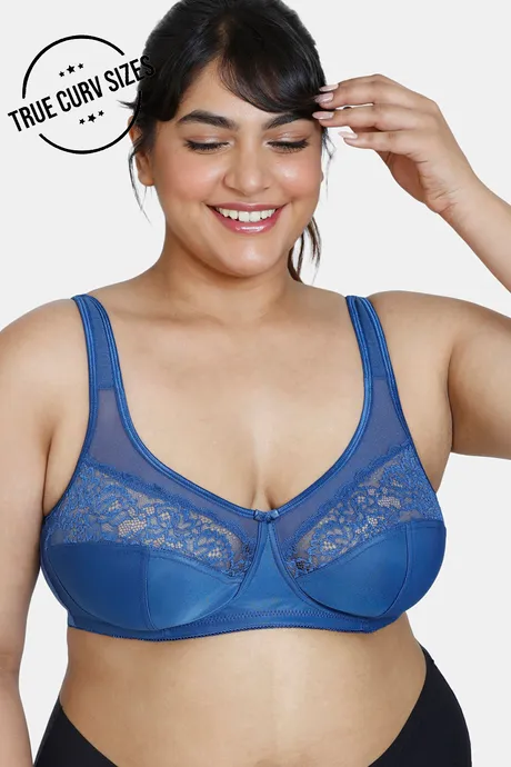 Buy Zivame True Curv Single Layered Non Wired Full Coverage Super Support  Bra - Limoges at Rs.698 online