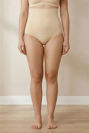Buy Zivame Tummy Control Midwaist Hipster Panty - Skin