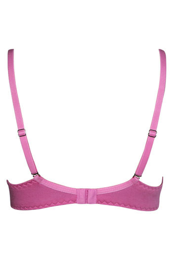 Buy Enamor Classique Fit T-Shirt Bra- Pink at Rs.395 online