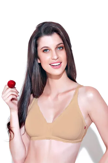 Buy Enamor Decorative Elastic Cotton Bra-Skin at Rs.399 online