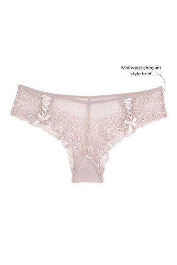 Buy Zivame Low Rise Cotton Cheeky Panty - Pink Floral at Rs.135 online