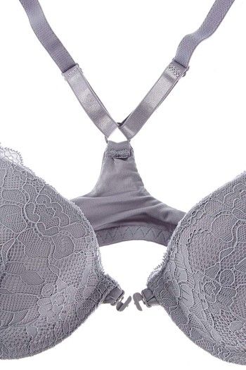 Buy Zivame Lace Embrace Front Open Bra With Sheer Low Rise Thong at Rs.1940  online