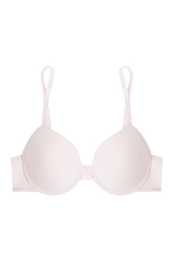 Buy Zivame Pink Under Wired Padded Demi Cup Bra for Women Online @ Tata CLiQ