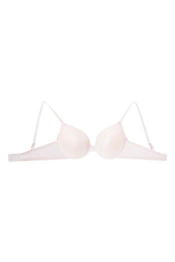 Buy Zivame Pink Under Wired Padded Demi Cup Bra for Women Online @ Tata CLiQ