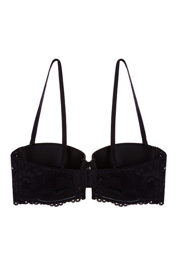 Buy SPIRIT BEAUTY Women's Lace Tube Strapless Padded Bra 30B - Black Online  at Best Prices in India - JioMart.