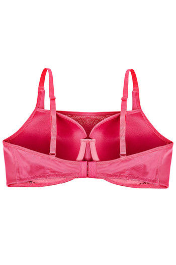 Buy Zivame Pink Lace Underwired Heavily Padded T Shirt Bra ZI1598FASHZ - Bra  for Women 8921225