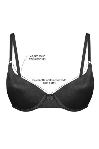 Buy Zivame Priority Push Up Wired Medium Coverage T-Shirt Bra-Skin at  Rs.795 online