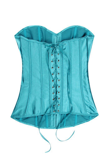 Buy Zivame Classic Satin Corset - Blue at Rs.1995 online