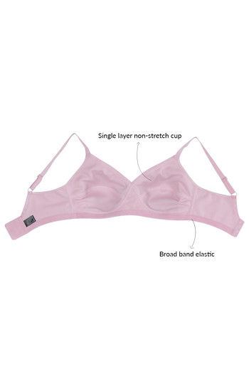 Zivame Cotton-On-Skin High Strength Full Coverage Multipart Bra-Pink (C-FF)